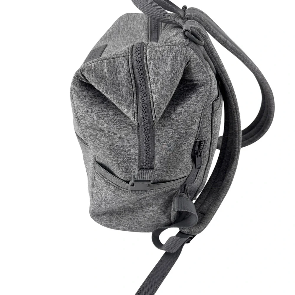 Dagne Dover Indi Diaper Backpack Dark Grey Heather Neoprene Large Travel Bag